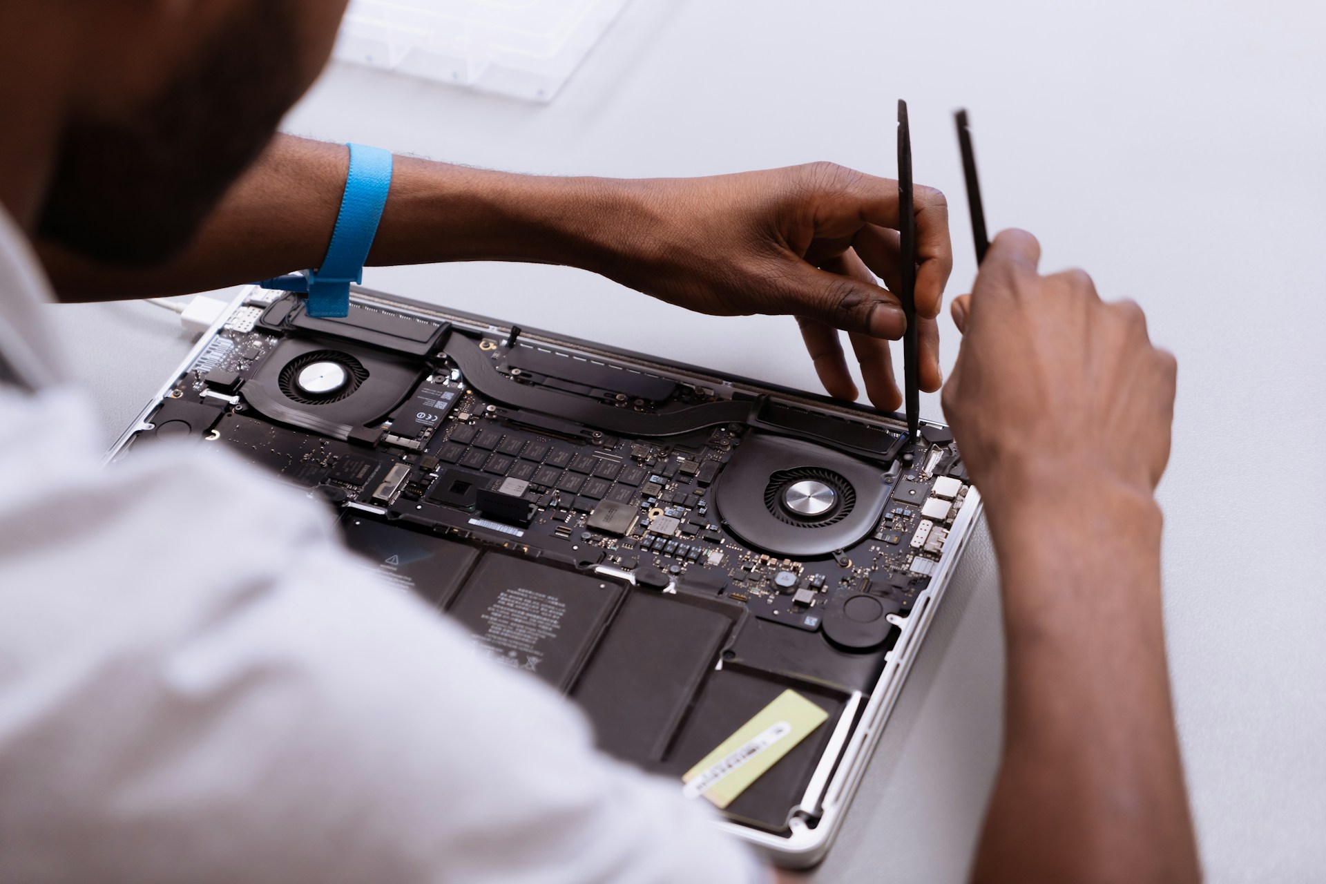 Laptop wird repariert